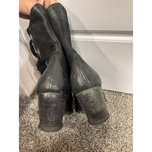 john fluevog east end gladstone mid calf lace up boots Size 7.5 - Picture 5 of 7